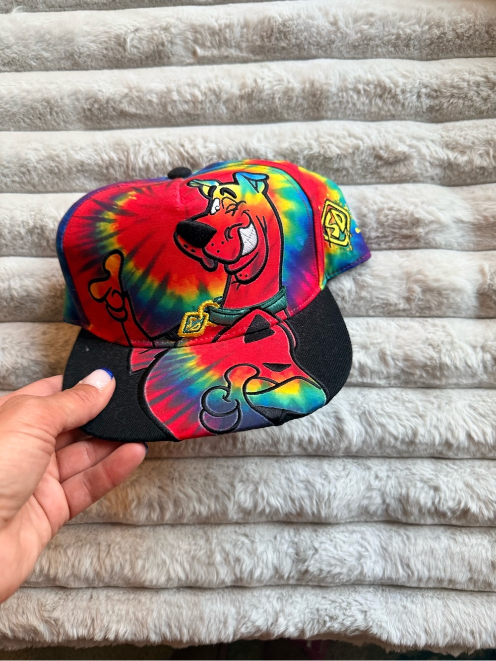 Tie-Dye Scooby-Doo Baseball Cap - Multicolor